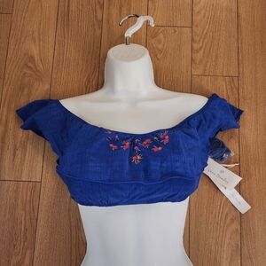 Vera Bradley Off the Shoulder Bikini Top